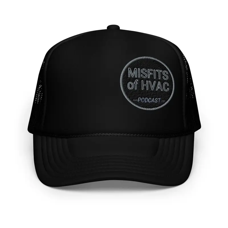 Misfits of HVAC logo Trucker Hat